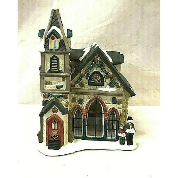 Victorian Village Collectibles Church - Has Opening for Light - No Box - Picture 2 of 8